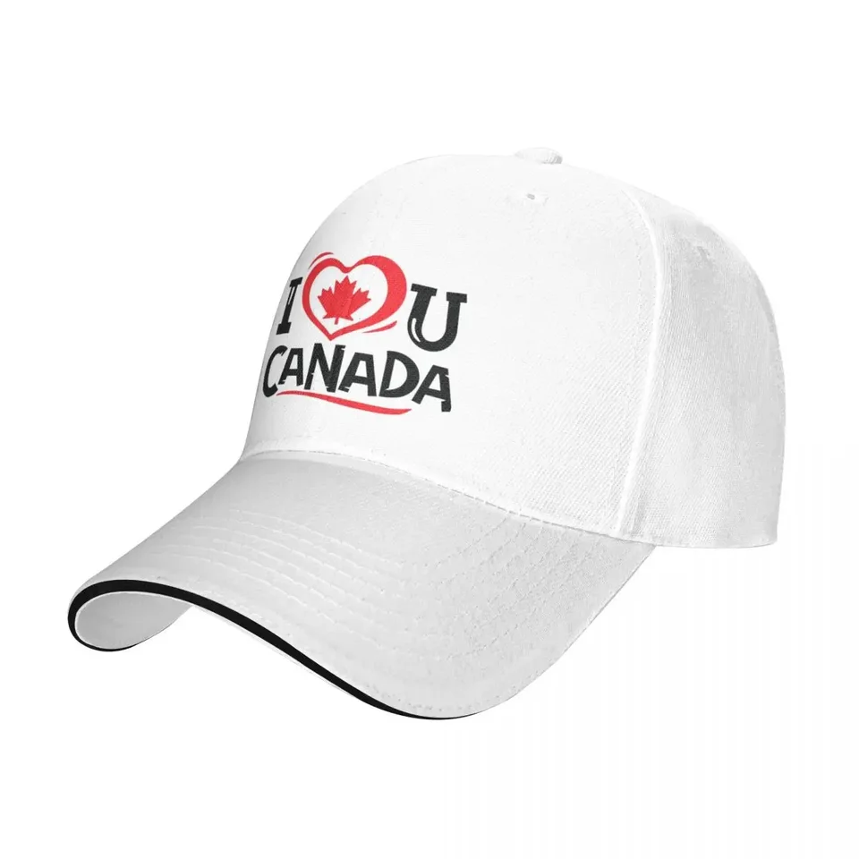 Milujem logo logo javorovej tlačovej tlače baseball pre mužov voľný čas dám