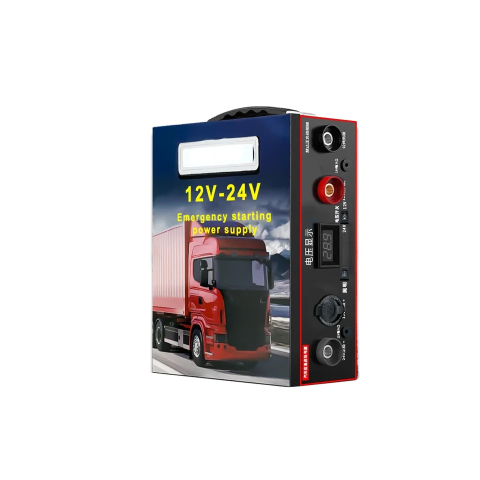 MINI 12V 24 V Prenosná nabíjačka batérií
