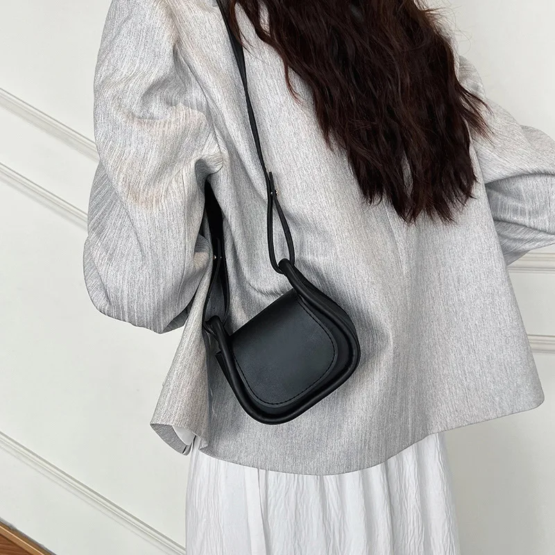 Mini Bag Fashion PU kožené krížové ramenné tašky pre ženy malé sedlové tašky rúž na mince peniaze vrecko na mobilný telefón