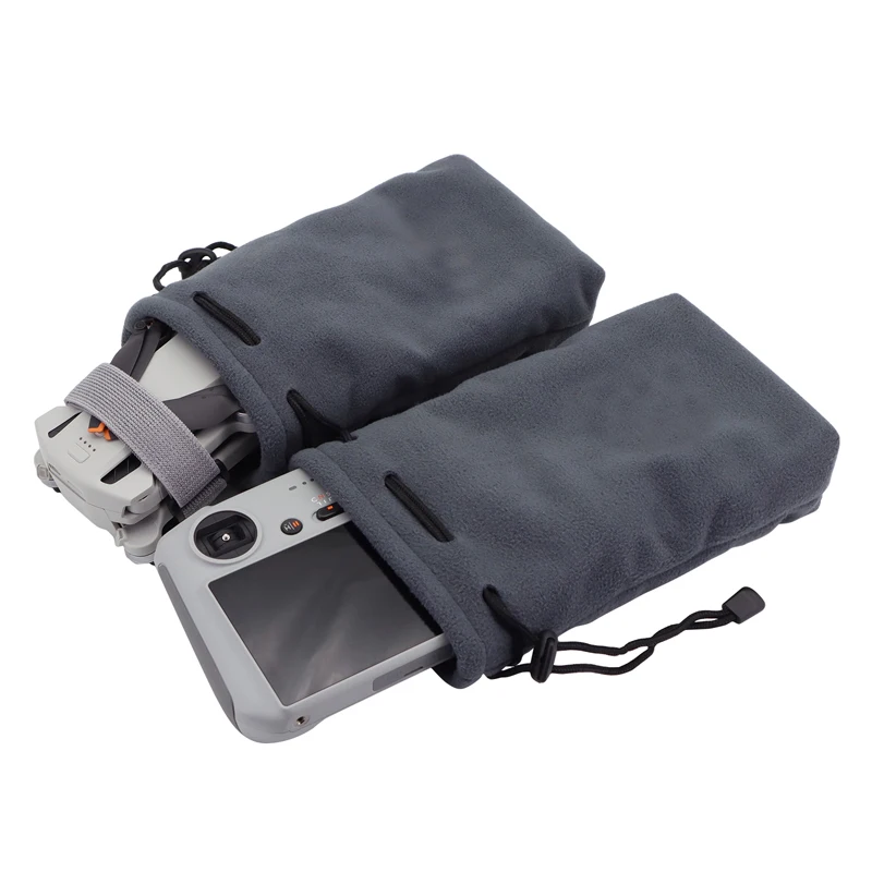 Mini bezpilotné ukladacie tašky DRON Body DROFICKÉ OVLÁDANIE Zhruba flanelové vrecko na ručné vrecko pre DJI Mini 3/ Mini 3 Pro/ 4 Pro Adsestory