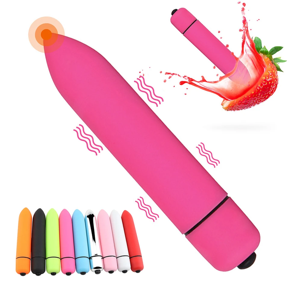 Mini Bullet Vibrator 10 Speed ​​Haterovo vodotesný G-Spot Sex Hračky pre ženy stimulátor klitoris stimulátor Anal dildo vibrátor dospelý sexuálny hračku 18