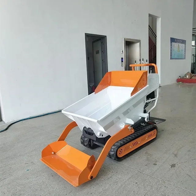 Mini Crawler Dumper 500 kg Multifunkčný sledovaný mini transportér výstavba