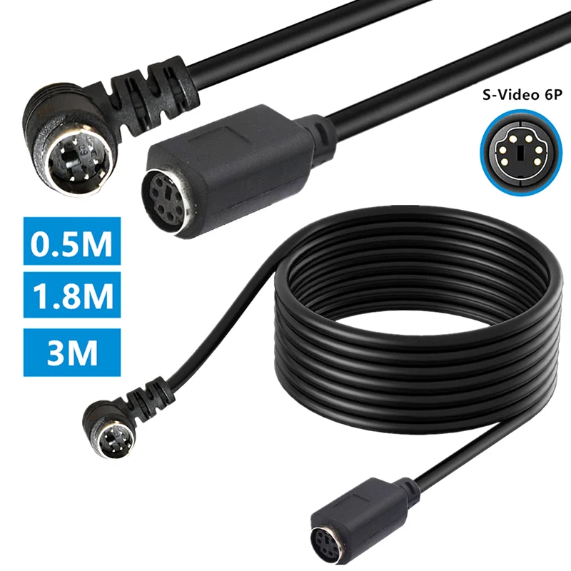MINI DIN 6-kolíkový adaptér MESE ACEMÁLNE KABELOVÝ KÁBLO pre PS/2 PS2 pre čítačku kariet MOSHOCK MONITUR IC