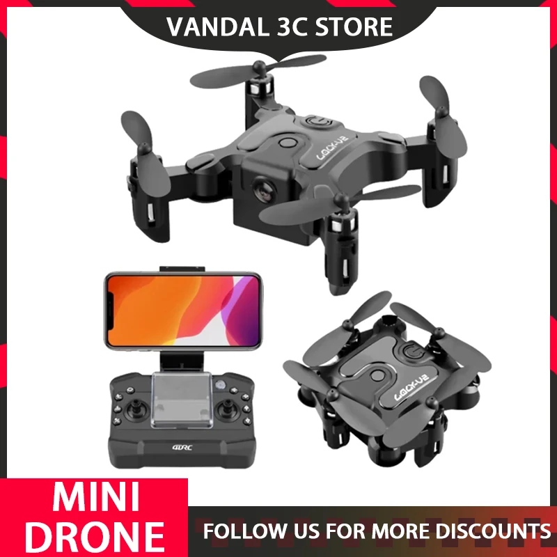 Mini Drone 4K Profesionálny HD fotoaparát s vysokým obsahom režimu RC RC HELICOPTER KID HELICOPTER RC RTF QUADOPTER SKLADOVATEĽA QUADROCOPTER WIFI