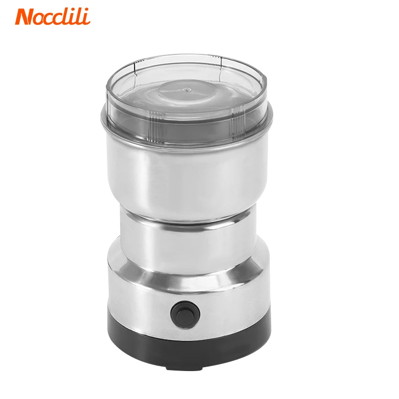 Mini elektrická mlynina Domácnosť 300 ml ultrajemná detská výživa Pulverizer kávu korenie korenie Pepper mlynček mlyn 2/4 čepele