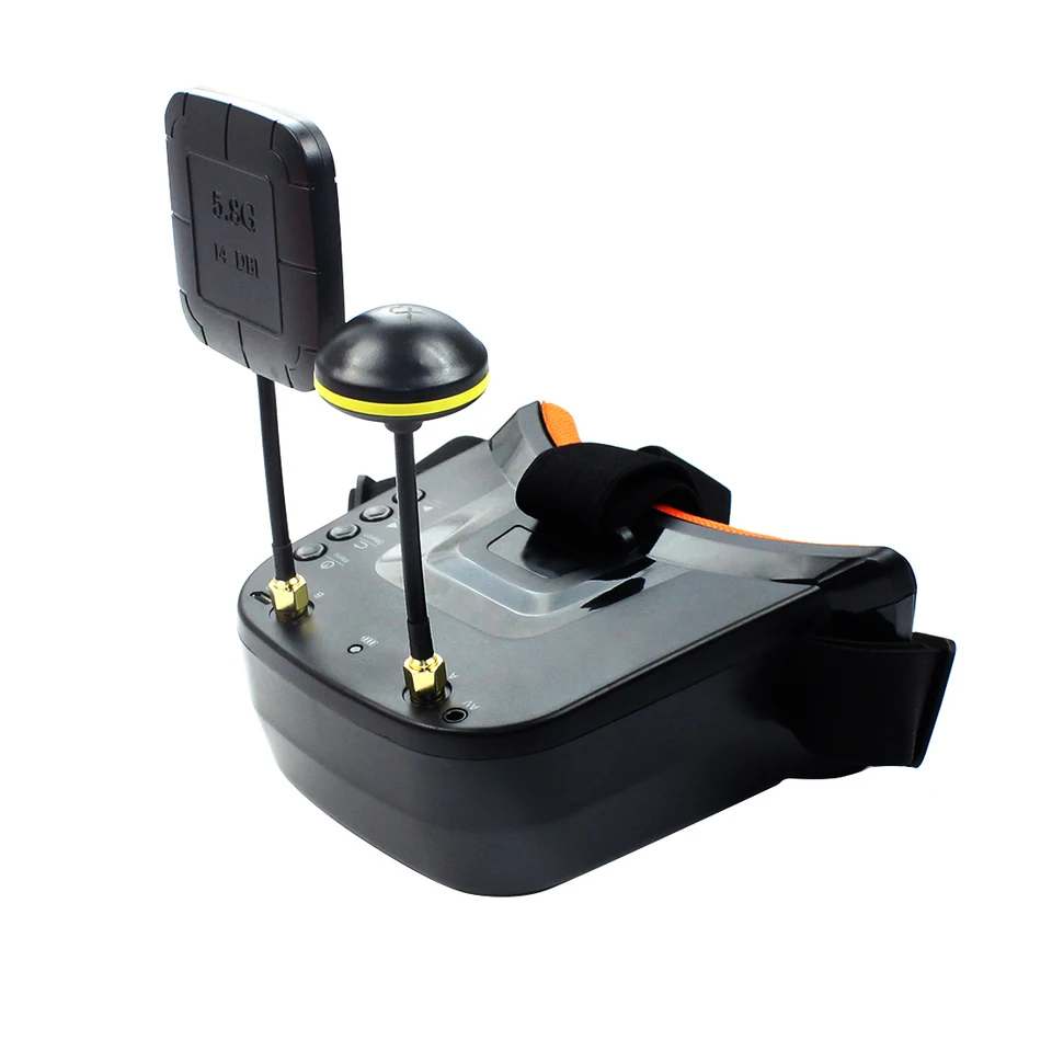 MINI FPV GOGGLES s anténnou anténou hubov 3 palce 480 x 320 DIZAJNA ANTENA