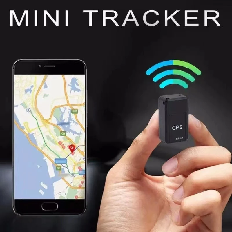 MINI GF-07 GPS Tracker Car Bike Pets Pets Deti Detské sledovanie v reálnom čase Strong Magnetic Anti-Lost Locator