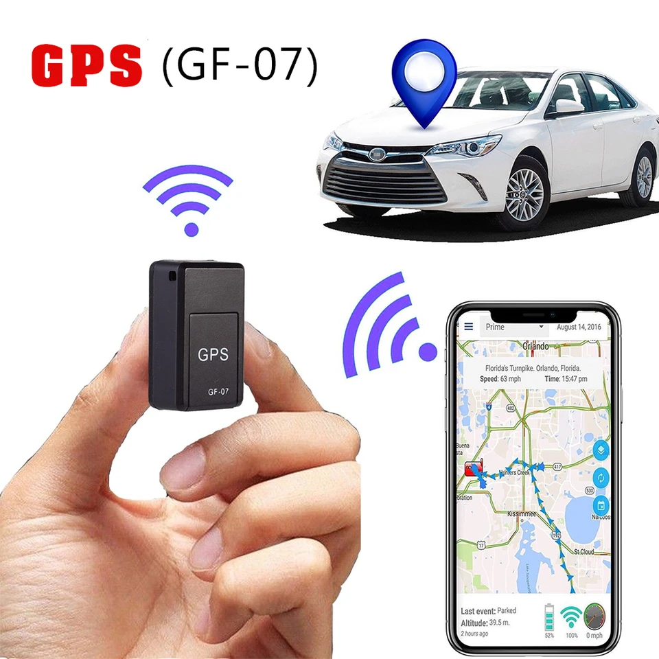 MINI GF-07 Magnetic GPS Tracker Tracker GPS GPS Locator Tracker Anti-Lost Nahrávanie sledovacieho zariadenia pre Pet Dog Location Location Trackers