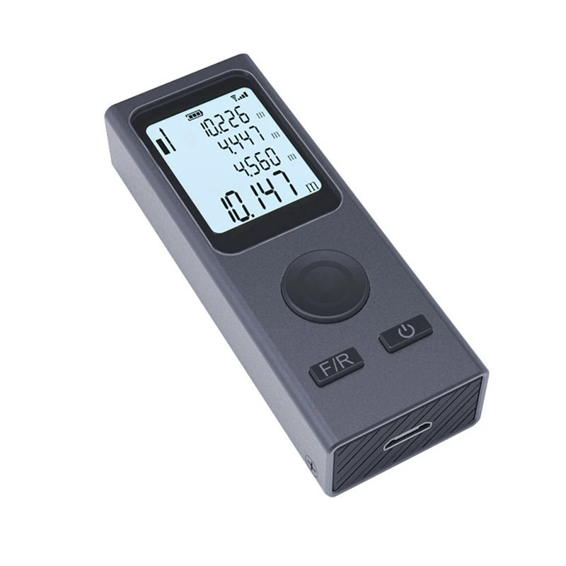 Mini inteligentný laserový diaľkomer 30 m prenosný digitálny laserový diaľkomer USB digitálny laserový diaľkomer