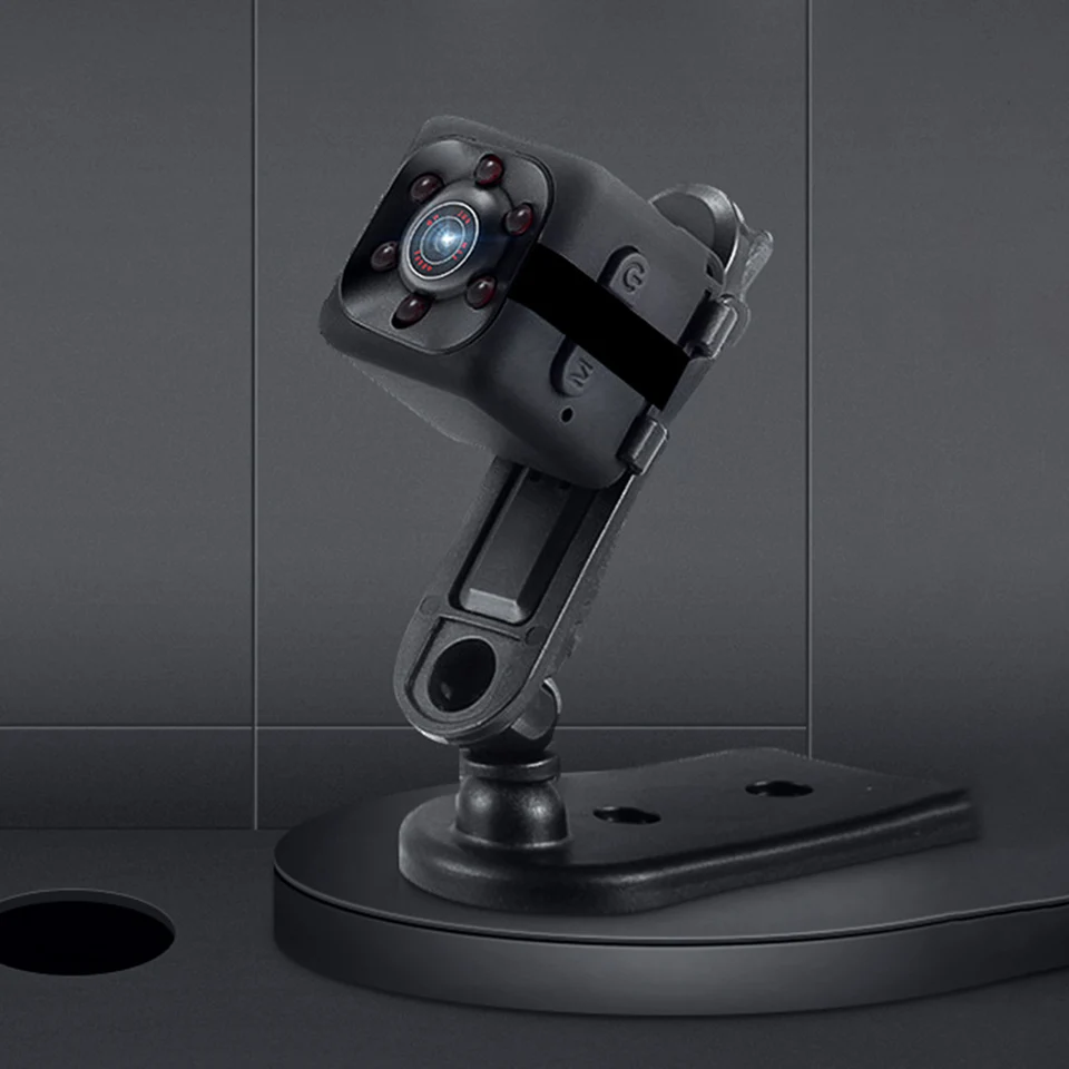 Mini kamera prenosná športová videokamera Plná HD 1080p 200 mAh nočné videnie VIDEO RECORD DETECTION DETECTION pre domácnosť Outdoor