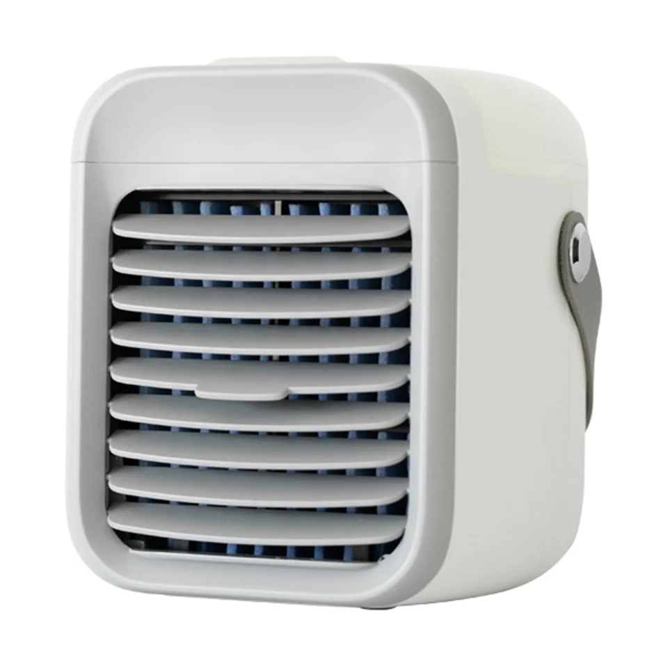 Mini klimatizačný ventilátor Desktop odparovacieho vzduchu 3 -rýchlostný prenosný klimatizácia ventilátor pre domácnosť