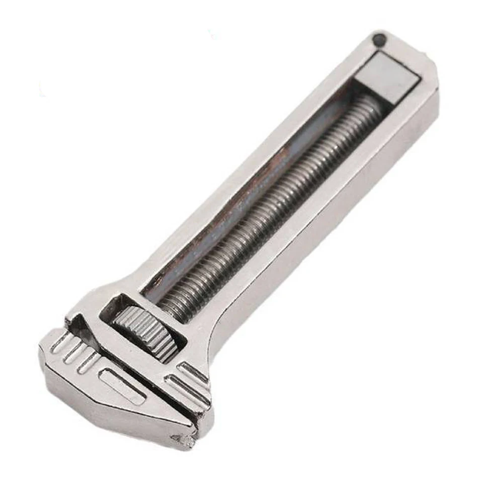 Mini kompaktný titánový multitool nastaviteľná veľkosť Malé viacnásobné pre každodenné prípravy, otvárač piva