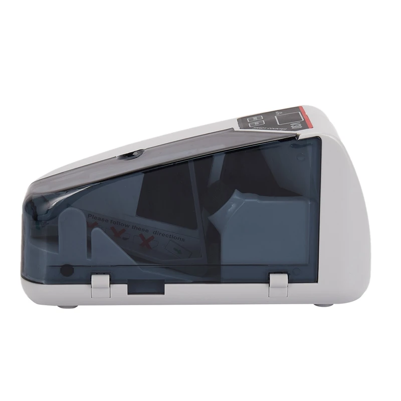 Mini Money Counting Machine Handy Bill BankNote Counter Counter AC alebo batéria napájaná pre falošné peniaze dolár EÚ zástrčka