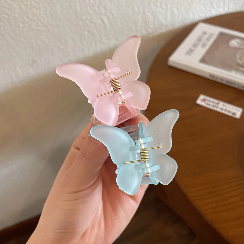 Mini motýľové barety pre ženy dievčatá dievčatá motýľové vlasové sponky na vlasy krab