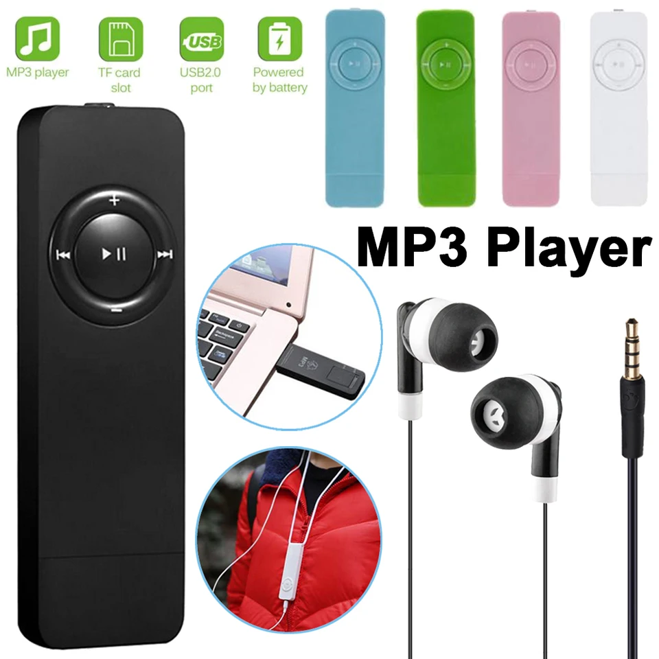 MINI MP3 prehrávač USB in-line karta U Disk MP3 Player Reproduktor USB2.0 Lostless Sound Music Player Support Micro TF Card (bez karty)