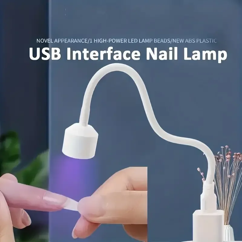 Mini nechtovú sušičku UV LED lampa LED lampa Zložiteľné vytvrdzovacie svetlá stolové lampa pre nechtový gél lesk rýchle suché nechty umenie manikúru