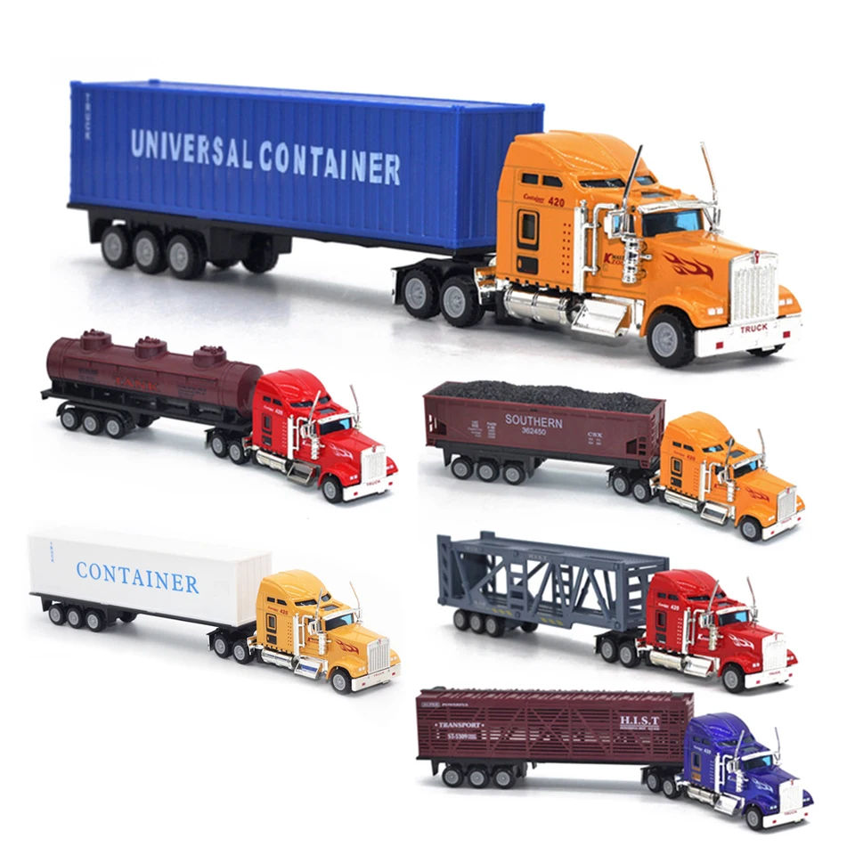 Mini odlievková simulácia zliatiny zliatiny automobilu Model Model Chlapec vianočné hračky Miniatúrne dopravné vozidlo Truck pre deti darček