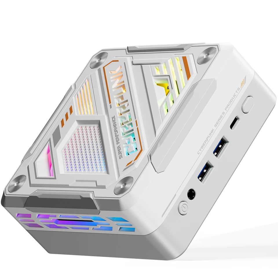 Mini PC Windows 11PRO 32G DRR5 RAM 1T SSD MINI Desktop Computer AMD 5700U Procesor 8 CORES RGB WIFI6 BT5.2 4K MINI PC