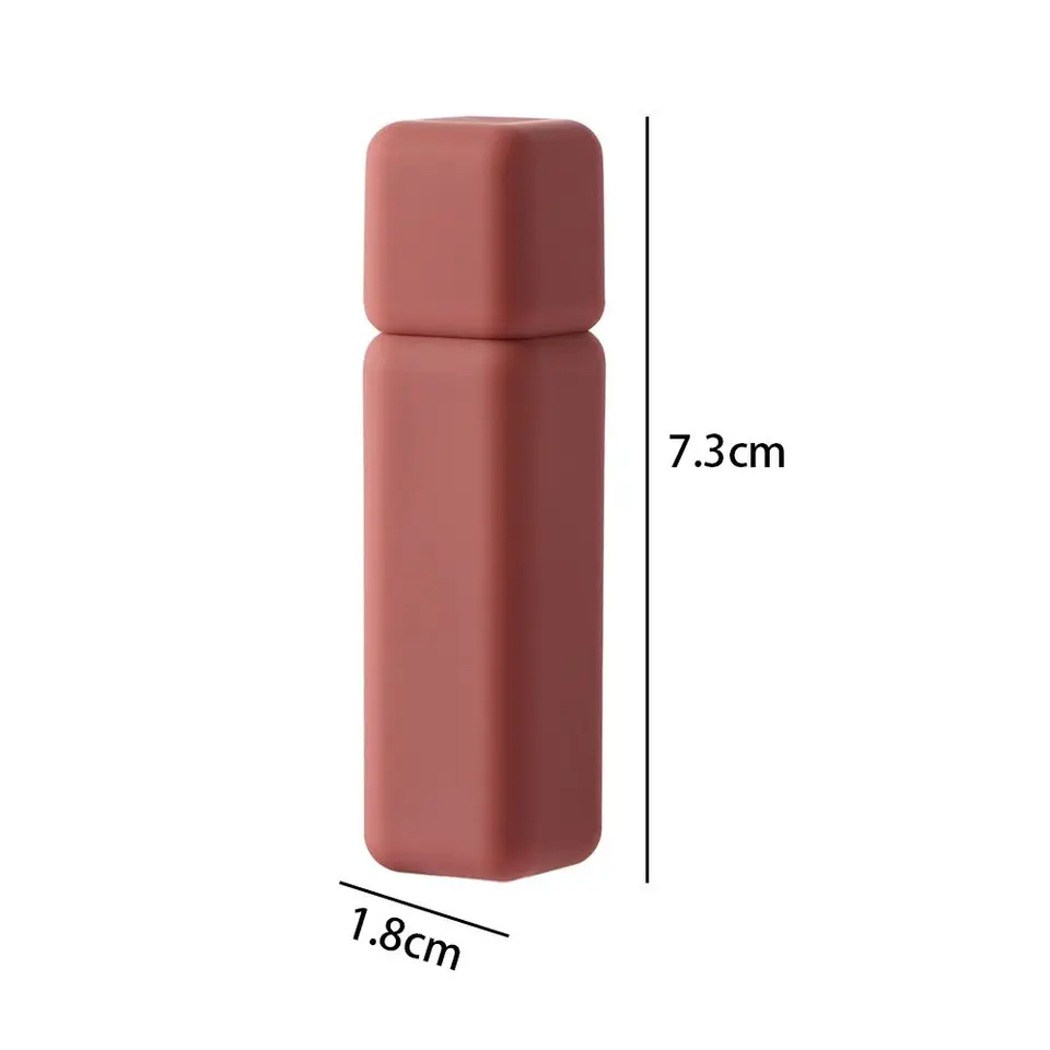 Mini pery glazúrová trubica doplňujúca fľaše prázdne trubica na lesk na pery Kozmetické nádoby DIY rúž na pery balzam na pery