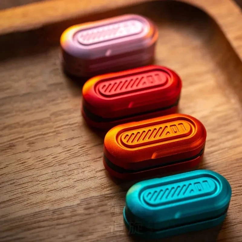 MINI POD FIDGET HAPTICKÝ SLOŽNÝ KOVET EDC Fidget Toys ADHD Nástroj Anti-Anxiety Office Office Hračky Hračky pre dospelých