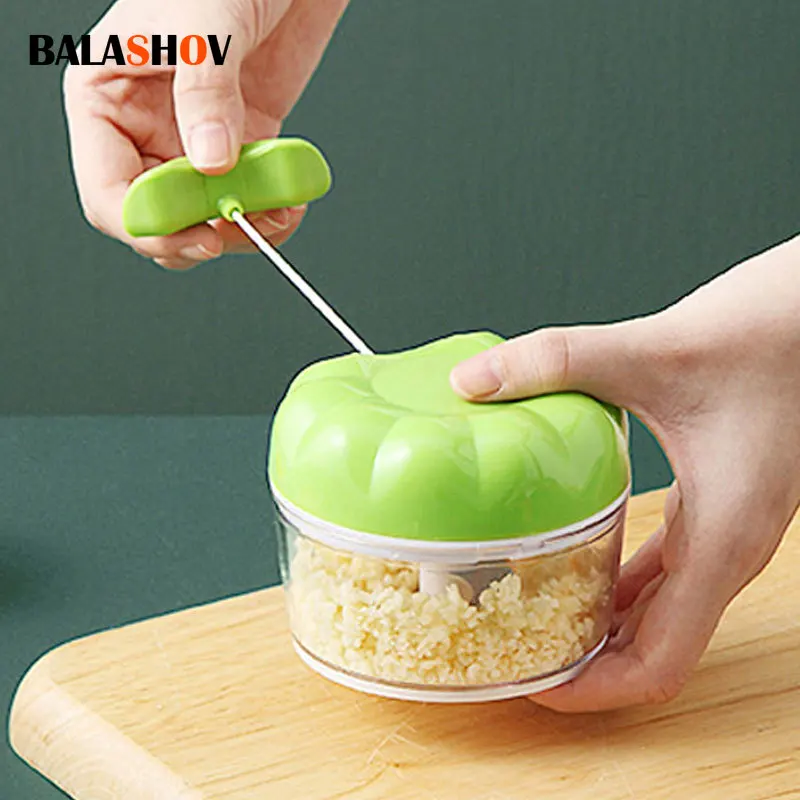 Mini potravinové mixéry Multifunkčný cesnak mletie Chopper Food Zelenina Cutter Mäso brúsky Domov kuchyňa Príručka cesnaku Press