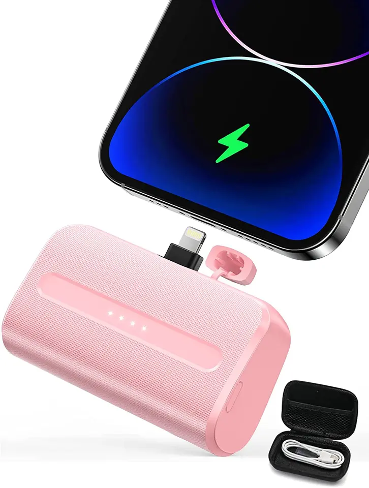Mini prenosná nabíjačka pre iPhone 13/11/11/12 Pro Max/iPad 6600MAH 22W PD Power Bank Rýchle nabíjanie Cestovné batérie