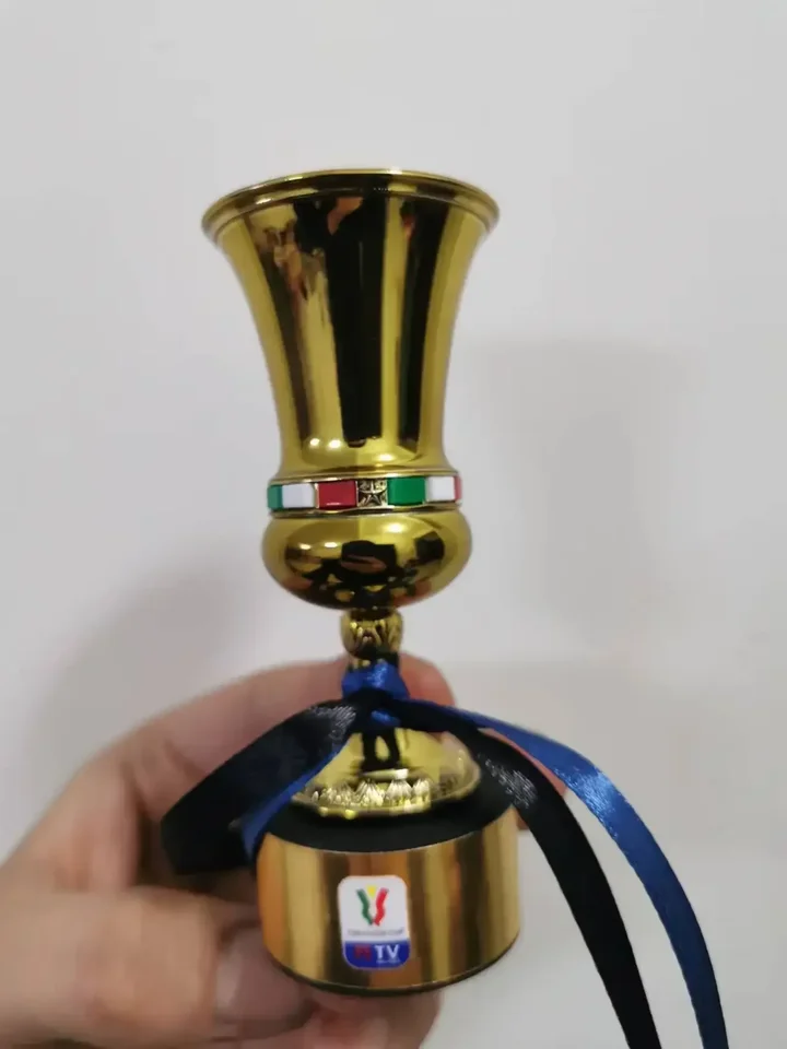 Mini replika suveníru fanúšikov Trophy Cupu Coppa Italia Trophy Cupu