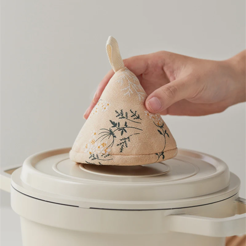 Mini rúra Mitt Trojulové hrnce Pot Cover Cover Proti-scaldingový krycí kryt kryt