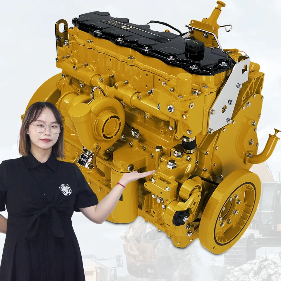 Mini rýpadlo dieselový blok Monly Monly Monly Mestský stroj na vozidlo Montážny motor pre Cummins Isuzu Hyundai
