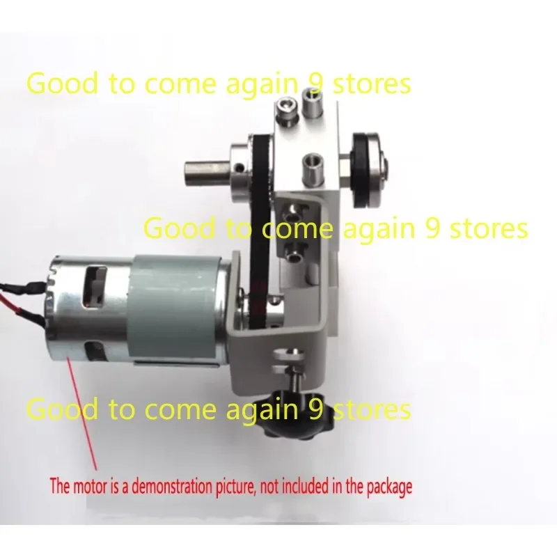 Mini stolová píla zdvíhacie vreteno DIY spracovanie leštiaceho leštiaceho leštiaceho náradia ložisko sedadlo 12-24V 795 motor
