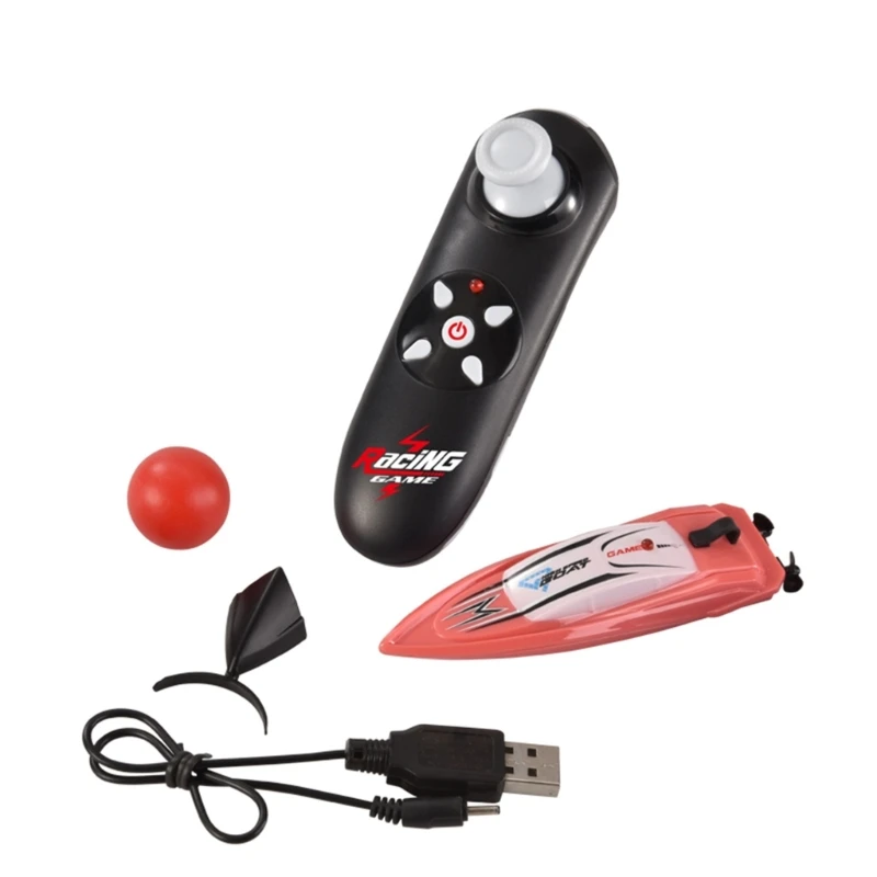 Mini Stunt Speed ​​Boat Elektrická rýchlostná jachta detská hračka 2,4 gz kaskadérka