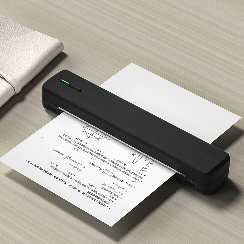 Mini tepelná tlačiareň Bluetooth prenosný bezdrôtový výrobca A4 s papierovým puzdrom pre mobilný svet PDF Picture Print Home Office Použitie