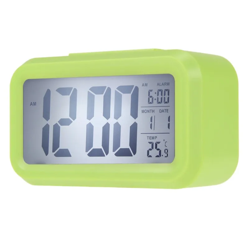 Mini Timer Smart Clock Detský budík Študent Time Manager Desktop Tichá lôžko Elektronický malý budík