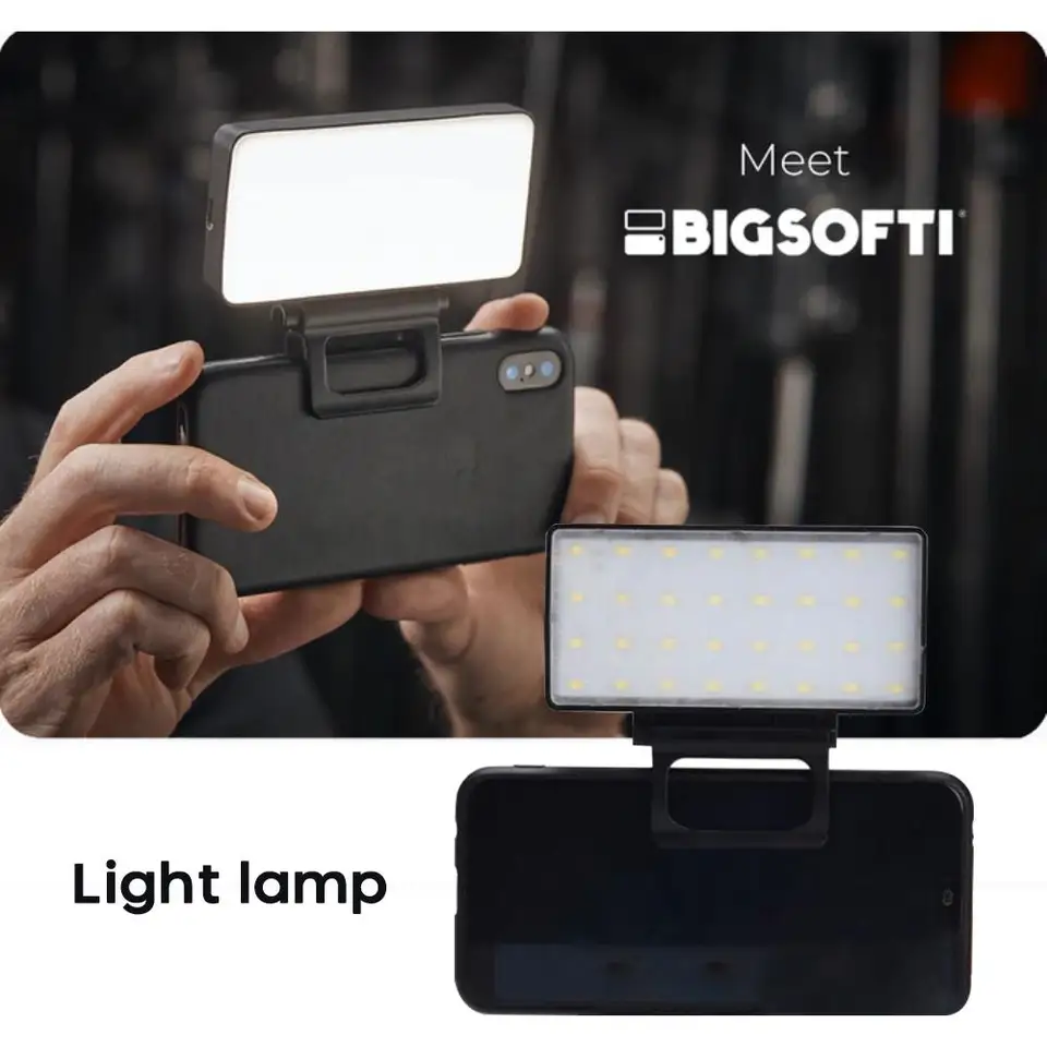 Mini video LED svetlo prenosné výplňové svetlo pre štúdio fotoaparátu a mobilný telefón Mini LED video svetlo bliká vstavaná batéria