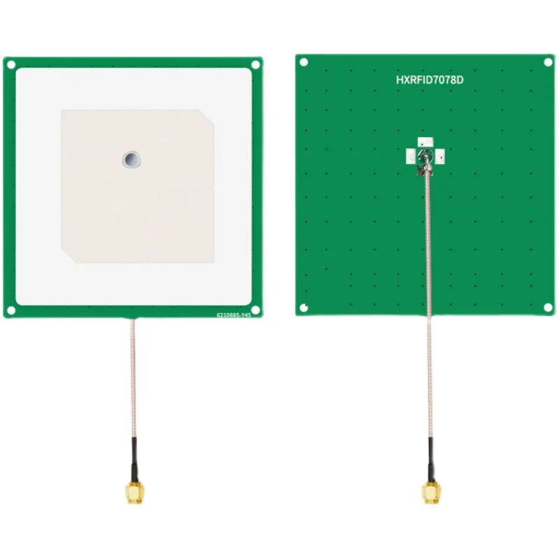 Mini vysoký zisk UHF RFID keramické antény PCB s káblom 10-15 cm SMA MMCX IPEX TNC Connector UHF Long Range Dangle Drhve D dolnia pre čítačku