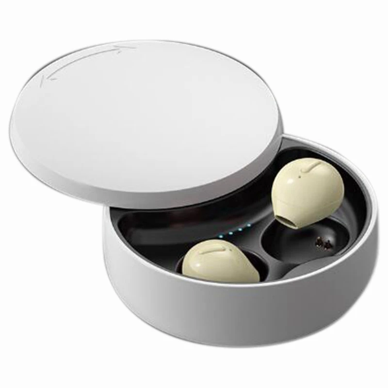 Mini x21s Bluetooth 5.0 Bezdrôtové slúchadlá s bezdrôtovým nabíjacím puzdrom neviditeľné mini bluetooth slúchadlá pleti tón pleti