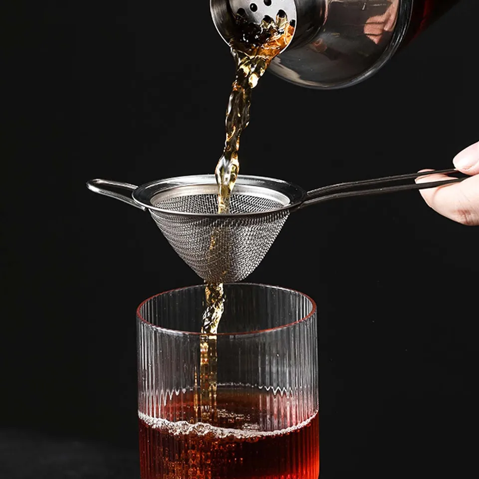Mini z nehrdzavejúcej ocele Sifter Tea Fitter Skimmer Kitchen Kuchy