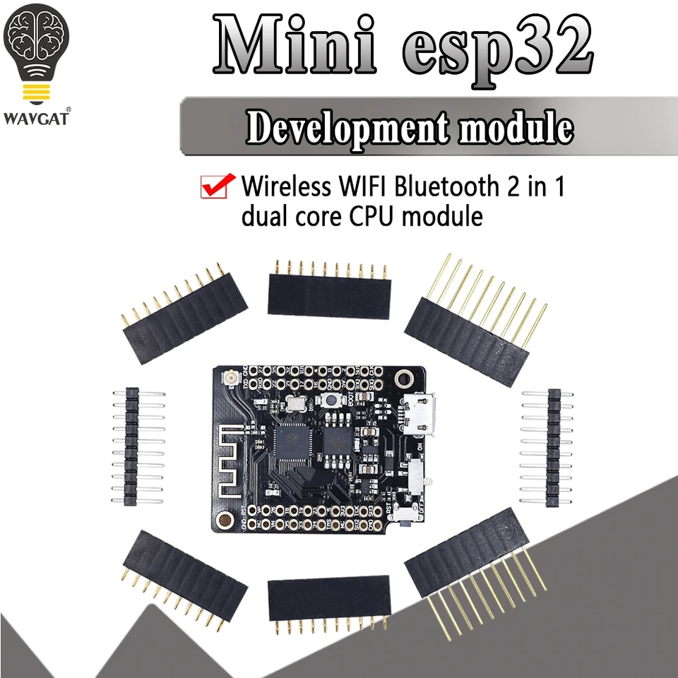 Mini32 v2.0.13 ESP32 Rev1 (Rev One) WiFi + Bluetooth Modul pre D1 Mini