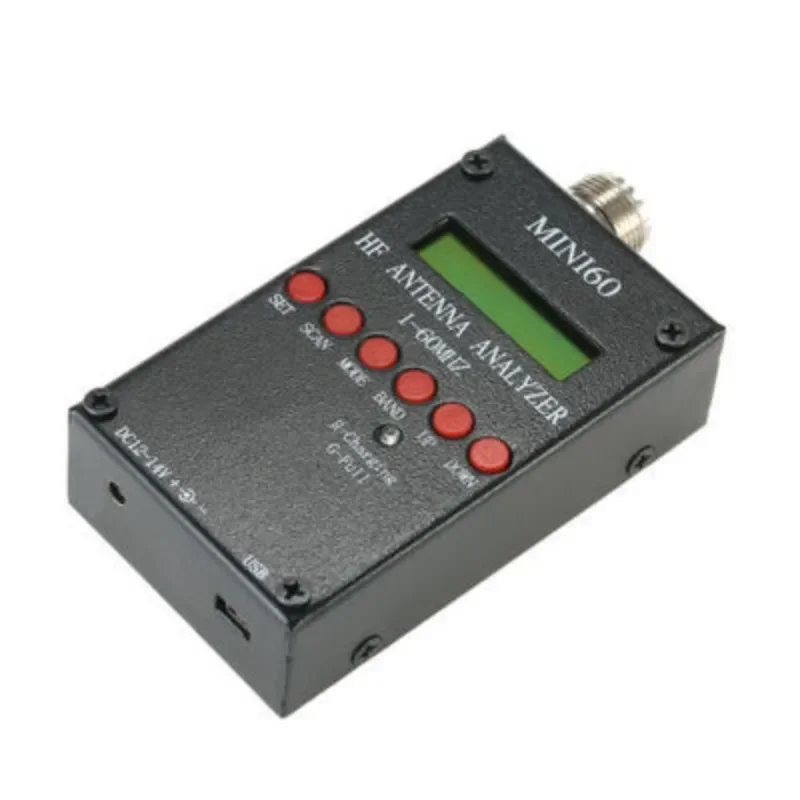 MINI60 SARK100 1-60MHz HF Ant SWR Analyzer Analyzer Meter Android App Battery Softvér pre softvér pre rádiové koníčky HAM