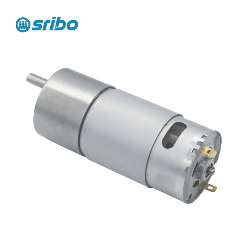 Miniatúrny redukčný motor DC 12v24V Motor slávny JGB37-555 Nízkorýchlostný malý motorový krútiaci moment