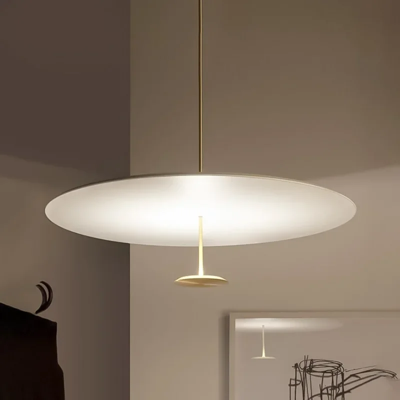 Minimalistický ultratenký stropný prívesok Svetlá Zlato čierna zavesenie svietidla zavesená lampa pre svetlá obývacej izby