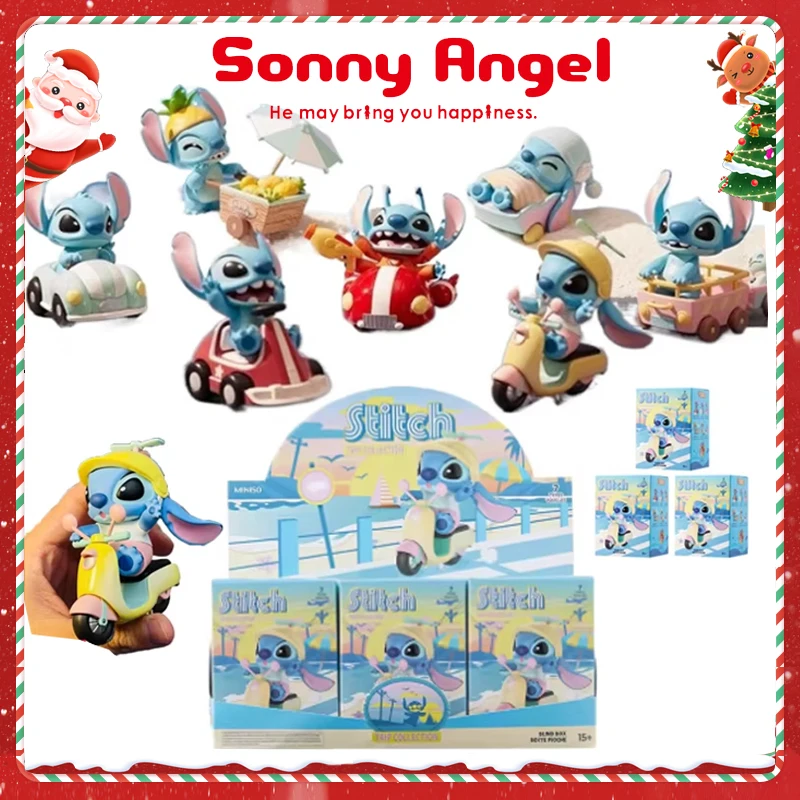 Miniso Blind Box Disney's Lilo & Stitch Changyou Series Model hračky narodeniny darček Anime kawaii modelová dekorácia stolovej plochy
