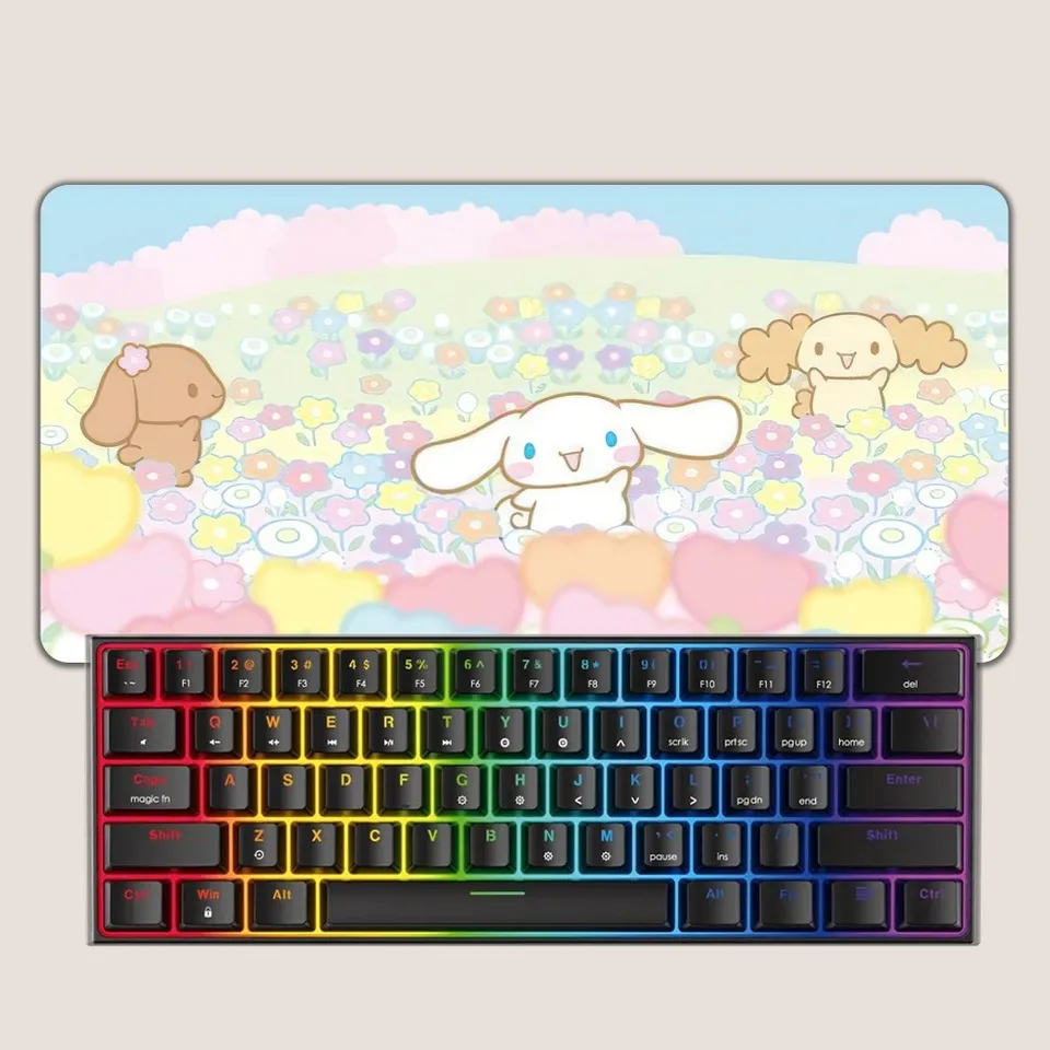Miniso Cinnamoroll Gaming Office Desk Desks veľké pre počítač nekĺzavú loptovú podložku myši