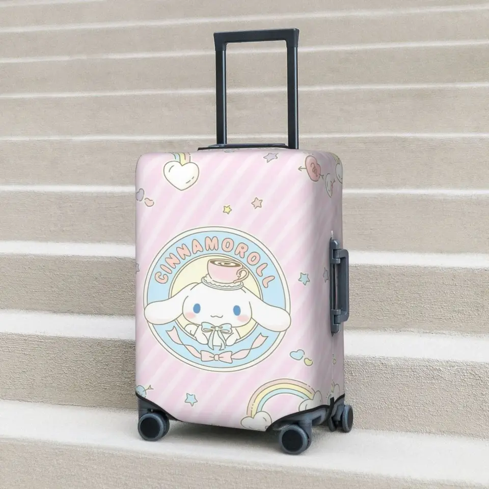 Miniso Cinnamoroll Kawaii Cartoon Kryt Cover Cover Holiday Business Fun Batožská batožina Protector