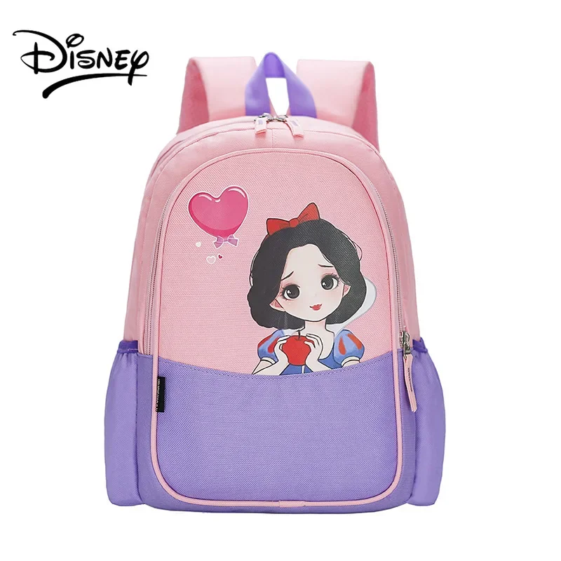 Miniso Disney Snehulienka taška pre dievčatá pre dievčatá Základná škola Študent batoh batohu Toddler