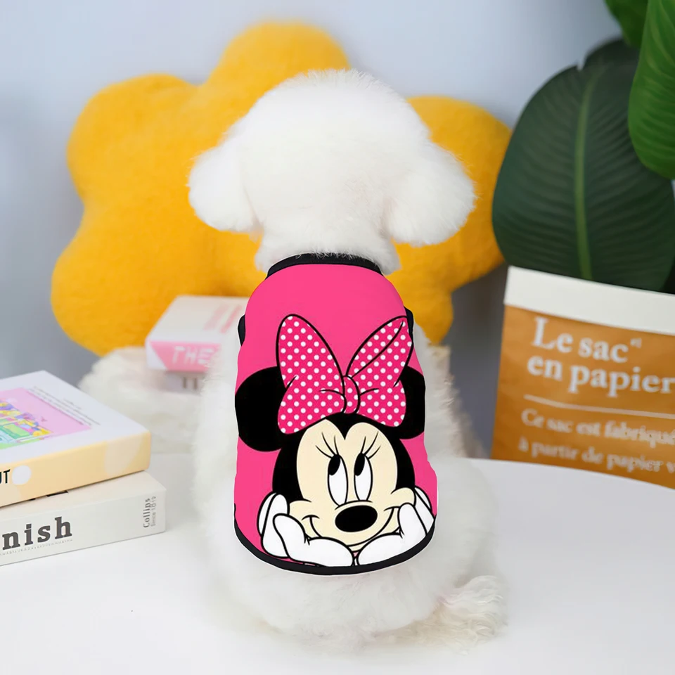 Minnie Mickey Elements Chihuahua Dog Vest Puppy letné oblečenie domáce zvieratá výrobky domáca záhrada