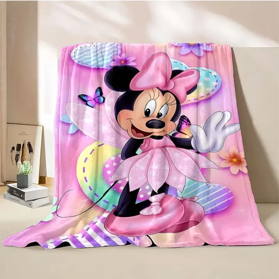Minnie Mouse Girl Girl 4 Season Soft Fluffy Fluffy King Veľkosť H Ihl