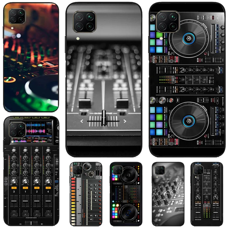 Mixér hudobného DJ Controller pre Huawei Nova Y60 Y61 Y70 Y90 Y91 Nova 11i 8i 3i 5t 9 10 SE 11 Pro P20 P20 P30 P40 Lite Case