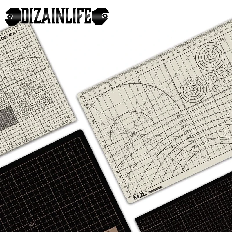 MJL A3 / A4 / A2 Multifunkčná rezacia mata Diy remeselné umenie gravírovanie Doska