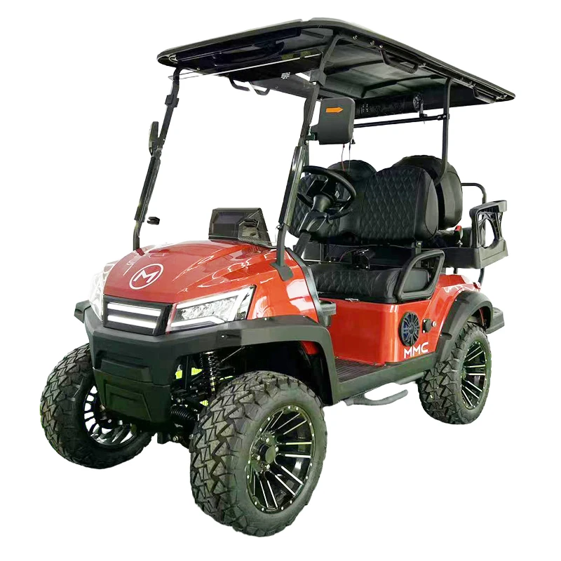 MMC Nový model Pohodlný luxusný skladací klub Pohľadom automobilu 2 4 6 SESTA 48/60/72 V OFFORMICKÝ ELEKTRICKÝ GOLF CART
